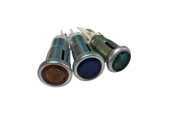 Indicador de tablero de color verde ,anaranjado y azul (precio unitario) SIDENA