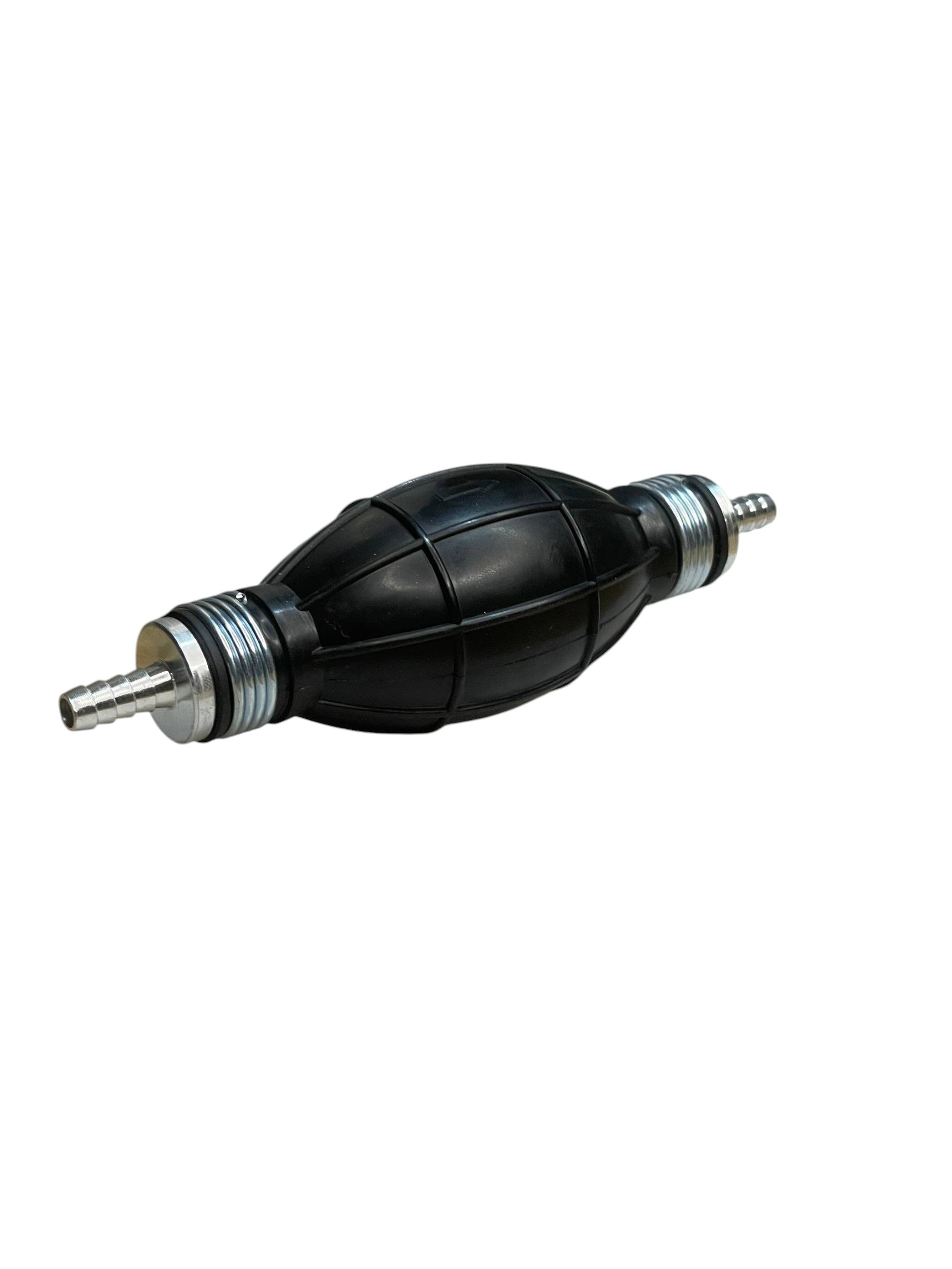 Bomba de combustible manual Innovaciones Industriales de color negro con conectores metálicos para motores diesel
